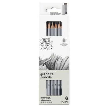 Imagem de Lápis Grafite Winsor & Newton Studio com 6 Graduações