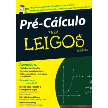 Imagem de Livro - Pré-cálculo Para Leigos
