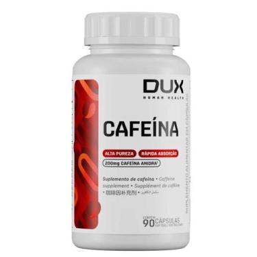 Imagem de Capsulas De Cafeina 200mg Dux Human Health 90 Caps de Gel
