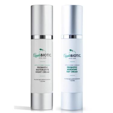 Imagem de Creme Facial AppleBiotic Duo Noite e Dia com Vitamina B3