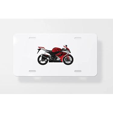 Imagem de Capa para placa de carro para motocicleta 4 - Capa para placa de carro - Capa para moldura da placa de carro 15 x 30 cm