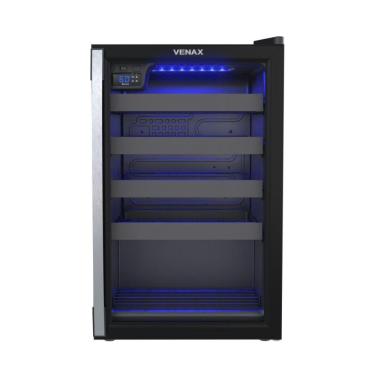 Imagem de Adega Climatizada Para Vinhos Venax Piubella Cave 100L 127V Preto