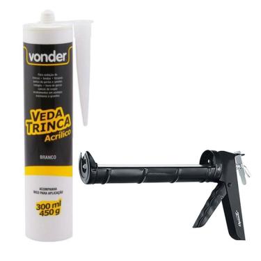 Imagem de Veda Trinca, Cola Para Moldura De Isopor Com Aplicador
