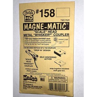 Imagem de HO #158 Scale Whisker Coupler, 9/32" Center (2pr)