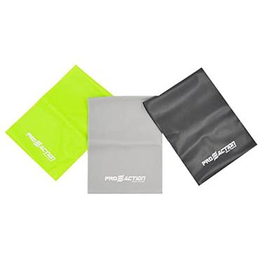 Imagem de Kit Faixas Elásticas para Treino e Pilates – Tpe 3 Intensidades