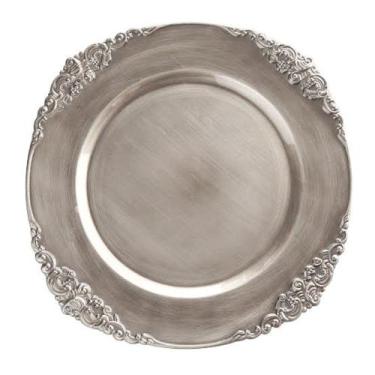 Imagem de Sousplat De Mesa Galles Barroco Souplat Redondo Para Mesa Posta 33cm -