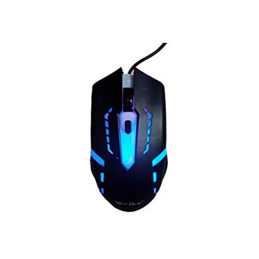 Imagem de CLICLED Mouse Gamer RGB 3200dpi, 4 Botões, USB, LED