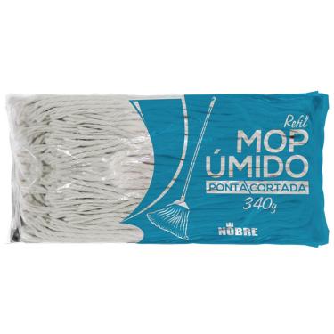 Imagem de Refil mop umido 290g (70% algodao 30% poliester ponta cortada) NOBRE