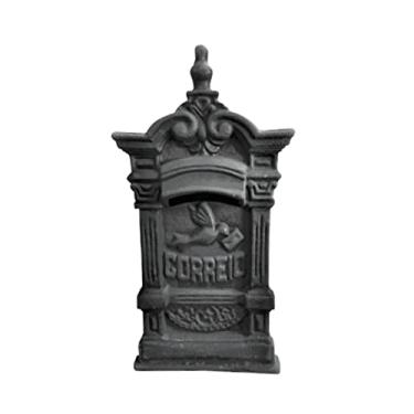 Imagem de Duralar Caixa de Correio Pombo Pequena Sem Pé 50x27cm Ferro Fundido Montagem na Parede