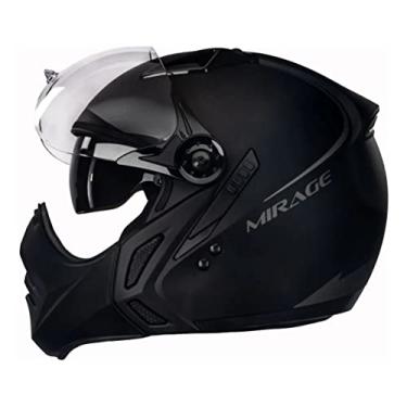 Imagem de Capacete Moto Peels Mirage Classic Preto Fosco Tamanho 58