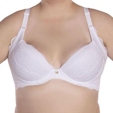 Imagem de Sutiã plus size com bojo rendado Nayane Rodrigues 