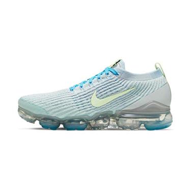 Imagem de Nike Women's Air Vapormax Flyknit 3, Pure Platinum/Barely Volt Size US 7.5