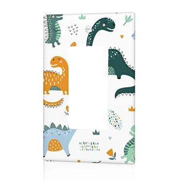 Kit Placa Decorativa MDF Infantil Dinossauro Baby 4un