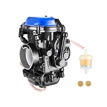 Imagem de Carburador PUCKY para Yamaha Bear Tracker YFM250X, YFM250Xh, YFM250B, YFM250 Bearttracker Auto Moto 1999-2004 (azul)
