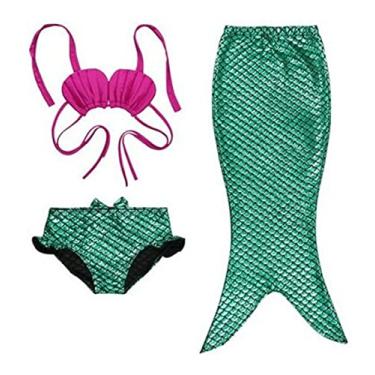 Biquíni Infantil Completo Sereia Moda Praia Piscina - Rey Shop