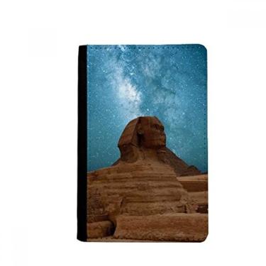 Imagem de Porta-passaporte Blue Sky Red Earth Mummy Notecase Burse Carteira Capa Cartão, Multicolor