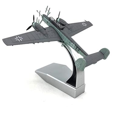 Imagem de MOOKEENONE 1:100 WWII German Bf-110 Fighter G-4 Night Fighter Model Simulation Aircraft Model Aviation Model Aircraft Kits for Collection and Gift