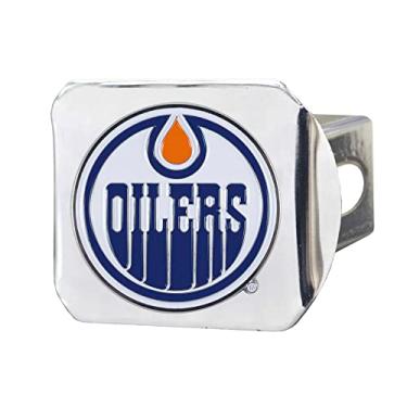Imagem de FANMATS NHL Edmonton Oilers Color Hitch - Cromada - Cores da equipe, Tamanho único