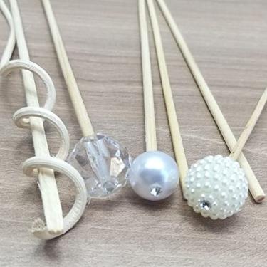 Imagem de Kit De Varetas Para Difusor Aromatizador De Ambientes Decoradas-Reposição de Varetas Para Aromarizador-Luiggi Presentes®