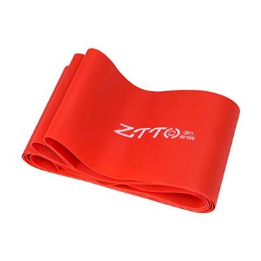 Imagem de shamjina Revestimento de Pneu de de Nylon Protetor de Tubo Interno de Revestimento de Pneu de de Montanha Correia à Furos para, 26 pol. Vermelho 80 mm