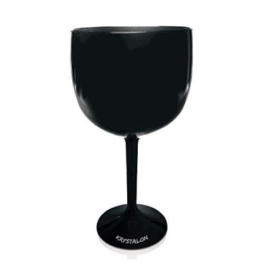 Imagem de Taça Gin Preta Acrílico Poliestireno