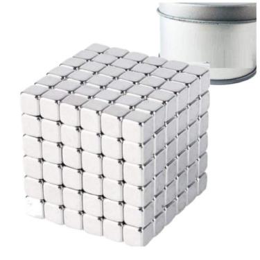 CUBO MAGNETICO IMA NEODIMIO P PRATEADO 216 ESFERAS