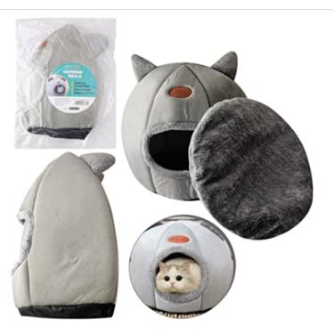 Imagem de Cama Pet´s - Iglu de pelúcia para Cachorros e Gatos