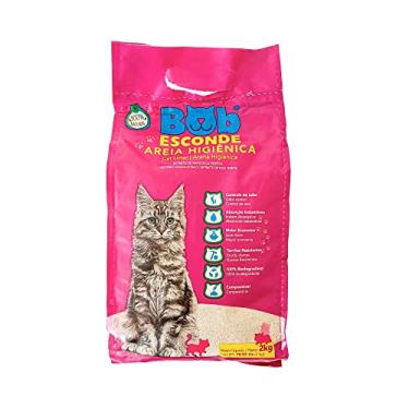 Imagem de Gatomoderno, Areia Higiênica Biodegradável para Gatos Bob Esconde 100% Mandioca 2kg Econômica