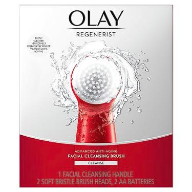 Imagem de Olay Escova de limpeza facial, esfoliante facial com 2 cabeças de escova