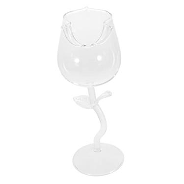 Imagem de OKUMEYR De Vinho Conjunto De 4 Copos De Vinho De Cristal Copos Legais Copos Haste Copos De Coquetel Copos De Martini De Cristal Copos De Bebida De Sorvete Vintage Vidro Garota