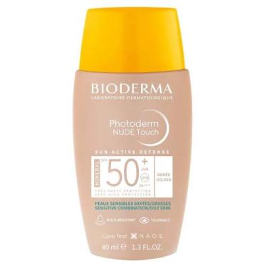 Imagem de Bioderma Protetor Photoderm Nude Touch Fps50+ - Dourado 40ml