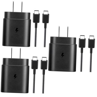 Imagem de ibasenice 3 Partidas Carregador De Celular Bloco Usb c Adaptador De Energia Usb Carregador Super Rápido Tipo c Carregando C Carregador Bloco De Carregamento Tipo c Telefone S20 Base Plástico
