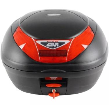 Imagem de Baú Givi Monolock Flow 35L Bauleto Traseiro Moto com Base