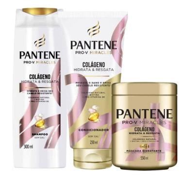 Imagem de Kit Pantene Colágeno Hidrata e Resgata Com 3