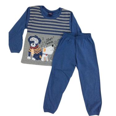 Imagem de Pijama Tink Bink Masc Infantil Azul