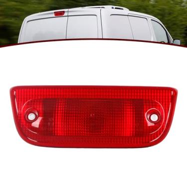 Imagem de JESYMBX Para 2010-2016 NV200 Nissan Luz de freio de montagem alta luz traseira vermelha