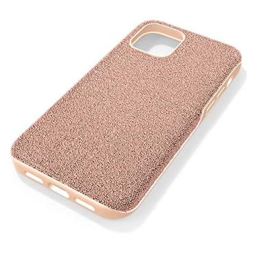 Imagem de Swarovski Capa para smartphone de alto cristal com amortecedor, iPhone 12/12 Pro, tom de ouro rosa