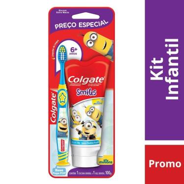 Imagem de Pack Smiles Escova de Dente e Creme Dental Infantil Colgate Smiles 100g