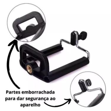 Imagem de Suporte Celular Tripé Flexível Peq Selfie Câmera - Selfie Flixi Pod