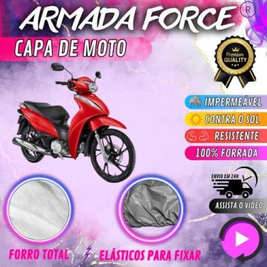 Imagem de Capa para Moto HONDA BIZ 125 100% Forrada Forro Total Armada Force 100