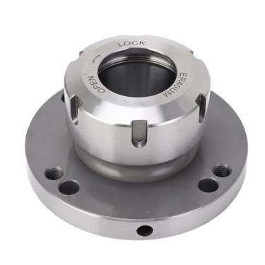 Imagem de Mandril de Pinça de 100mm de Diâmetro, Mandril de Pinça de Aço Carbono ER40 de 100mm de Diâmetro, para Torno, Fresadora CNC