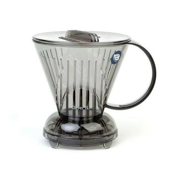 Imagem de Clever - Suporte P/ Filtrar Café com Filtro - Fumê (Preto)