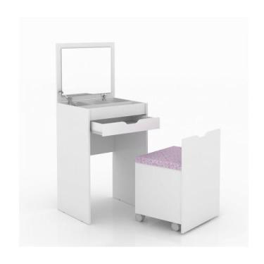 Imagem de Penteadeira 1 Gaveta com Espelho Tecno Mobili PE2007 - Tecnomobili, Br