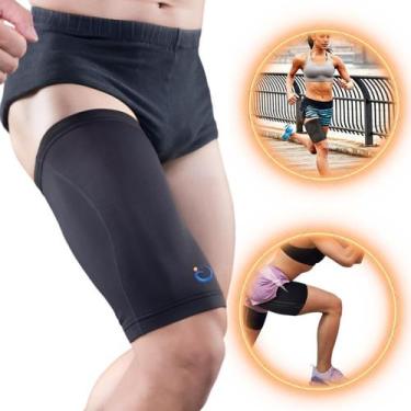 Imagem de Coxal Neoprene Ortopédico Compressão Esportes Exercícios P - Ideal Pro