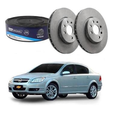Imagem de Par Disco Freio Dianteiro Mds Vectra 2.0 8v 2006 A 2009