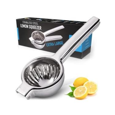 Imagem de Extra Grande Espremedor de Limão Aço Inoxidável - - OKABOX