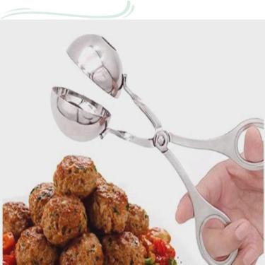 Imagem de Kit 6 Moldes Culinário Almondegas Bolinhos Esferas Utilidade - Clink