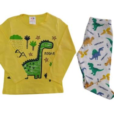 Imagem de 3 pijamas infantil manga longa confortável menino - SBO, Sortida, 6