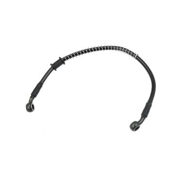 Imagem de Partuto 40 cm, 40 cm, 10 mm, 28 graus, mangueiras de óleo de embreagem de freio trançadas, linha de embreagem, tubo de gasolina, tubo de combustível, preto, para quadriciclo para substituição de