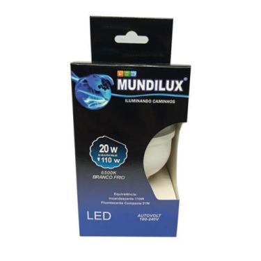 Imagem de Lâmpada led Mundilux 20W 6500K bivolt